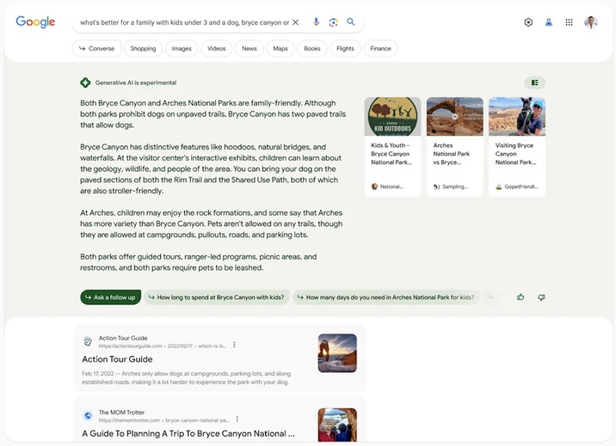 Google улучшает поиск с помощью генеративного ИИ - ombm.ru